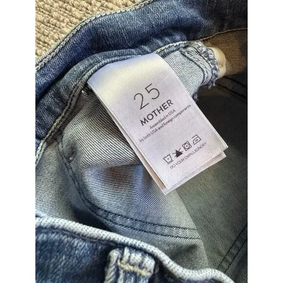 MOTHER Wrapper Patch Springy
Ankle Jeans Size 25 $268 - Picture 5 of 6